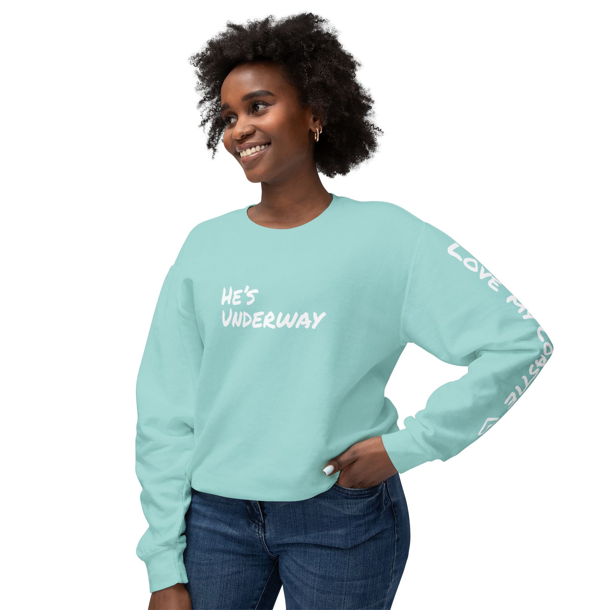 He's Underway Crewneck Sweatshirt