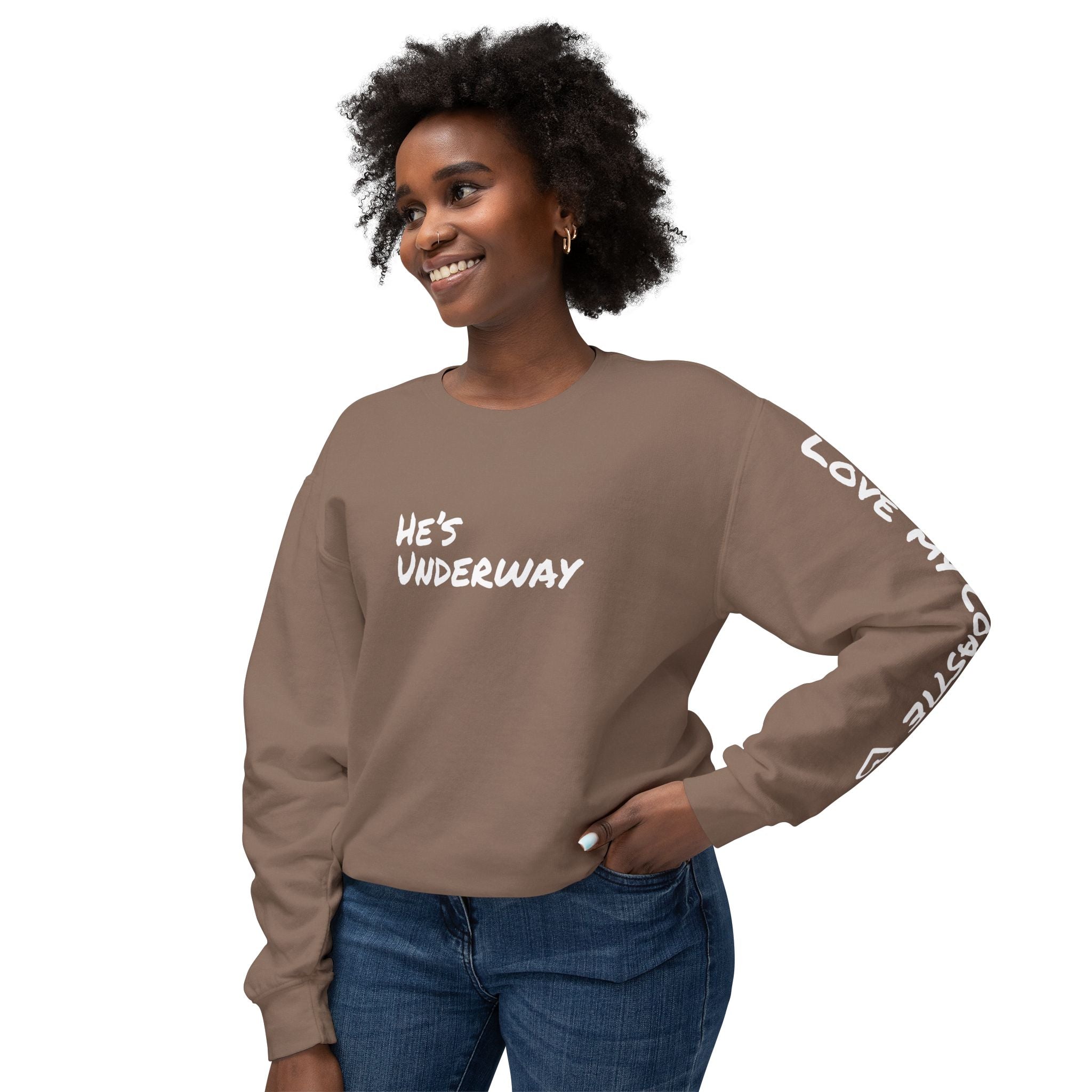He's Underway Crewneck Sweatshirt