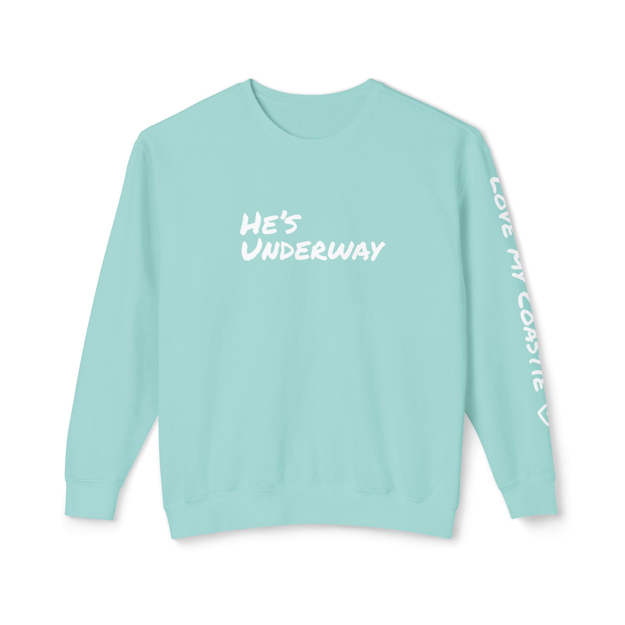 He's Underway Crewneck Sweatshirt