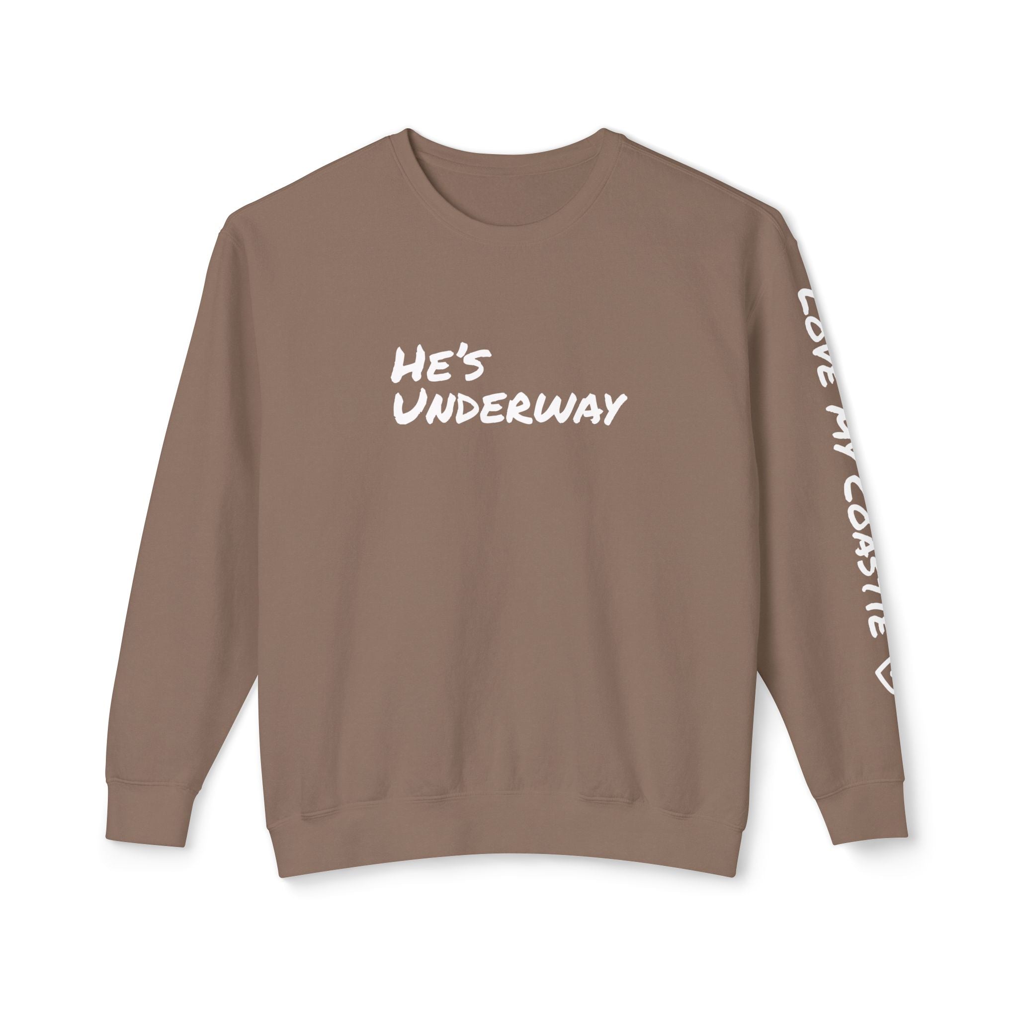 He's Underway Crewneck Sweatshirt